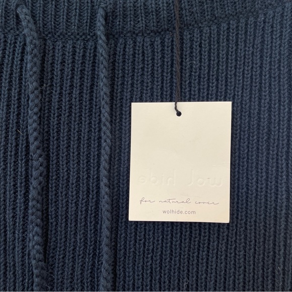 Wolhide Rib Skirt in Navy Small - Picture 8 of 9